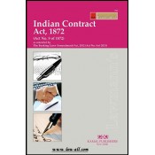 Lawmann's Indian Contract Act, 1872 by Kamal Publisher
